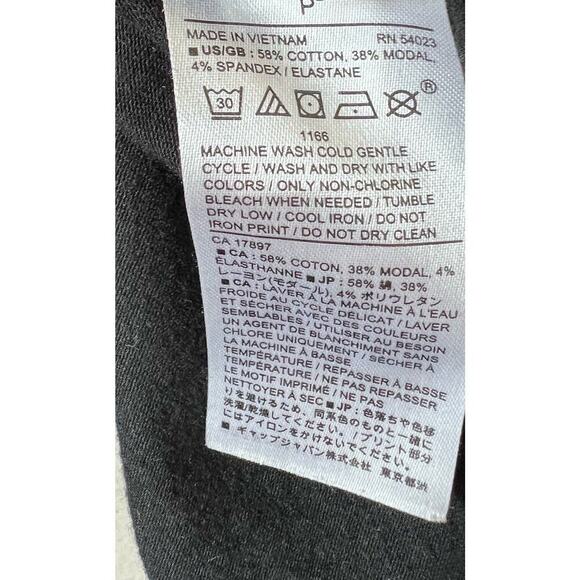 Banana Republic Womens Small Black Tee Short Sleeve Shirt Timeless Intemporel - Picture 4 of 5